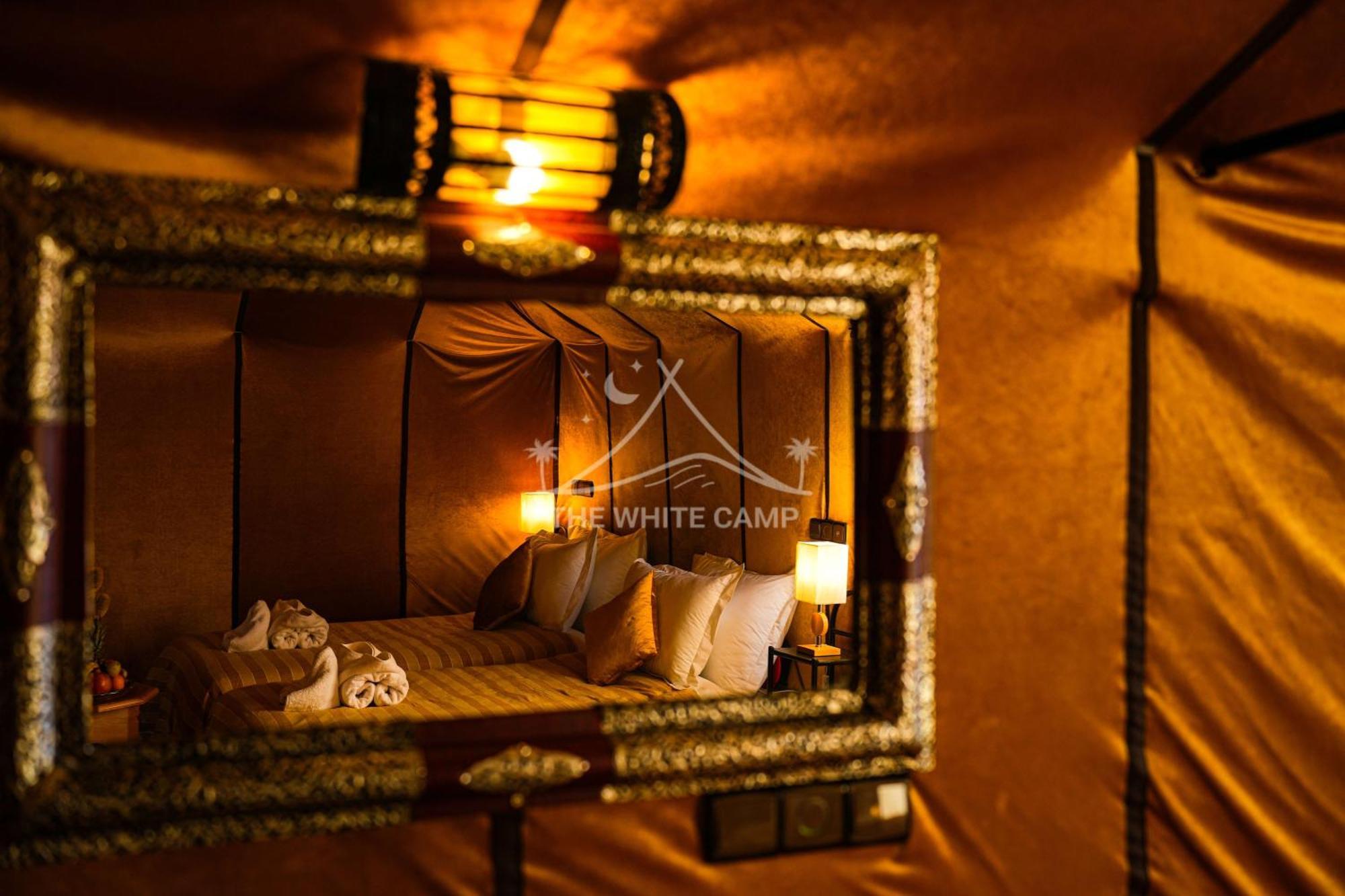The White Camp - Your Merzouga Luxury Desert Camp & Erg Chebbi Dunes Camel Riding Esterno foto