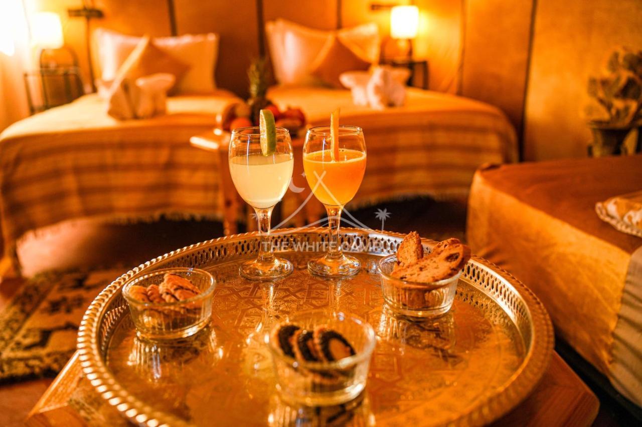 The White Camp - Your Merzouga Luxury Desert Camp & Erg Chebbi Dunes Camel Riding Esterno foto